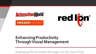 Enhance Productivity Through Visual Management Webcast