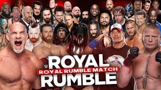 WWE 30 MAN ROYAL RUMBLE MATCH - WWE 2K19 GAMEPLAY