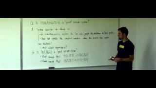 Lecture  6 . Matroids (Federico Ardila)