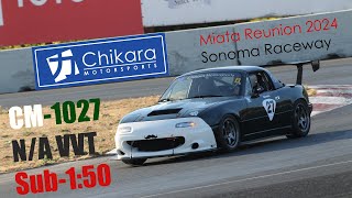 CM-1027 | Sonoma Raceway Best Lap - Miata Reunion 2024