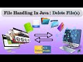 Java File Handling Guide: Deleting Files Explained Step-by-Step