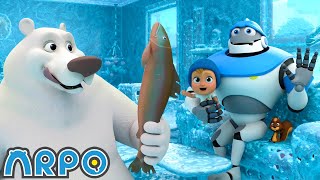 Winter Wonderland! | ARPO The Robot | Funny Kids Cartoons | Full Episode Compilation