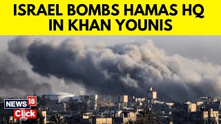 Israel Vs Hamas | IDF Strikes Hamas Command Center In Khan Younis Municipality Building | N18G