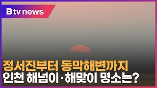 정서진부터 동막해변까지…인천 해넘이·해맞이 명소는?