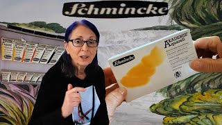 Tropical Waterfall - Schmincke Akademie - Watercolor Paint - Unboxing and Test