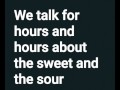 Ed Sheeran - I am in love with the shape of you lyrics