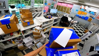 Packing and shipping random items | Fedex UPS Store | POV 4k