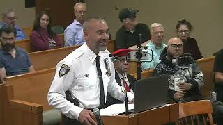 Crime Statistics Report by Police Chief Ryan Peters