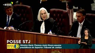 Superior Tribunal de Justiça dá posse à presidente e vice