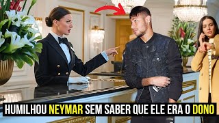 Recepcionista Humilha Neymar Sem Saber que é o Dono do Hotel: A Reação Dele Surpreende a Todos