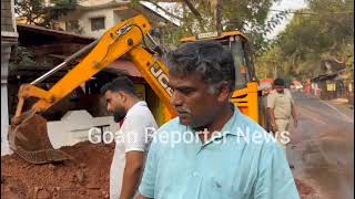 Goan Reporter:: Prof Ramrao Wagh on digging of Roads for Water Pipeline in Azossim-Mandur VP