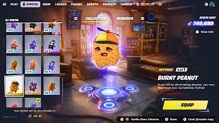 How to get BURNT PEANUT Secret Sprite - Fortnite