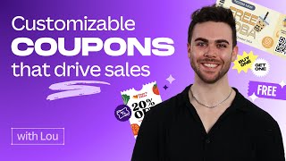 Design irresistible coupons with Canva: boost sales & customer loyalty in minutes!