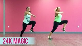 Bruno Mars - 24K Magic (Dance Fitness with Jessica)