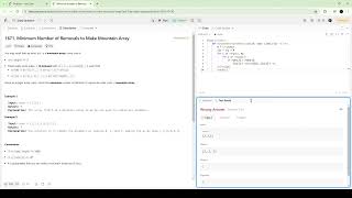 1671. Minimum Number of Removals to Make Mountain Array || Dynamic Programming