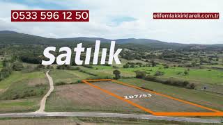 Kırklareli pınarhisar'da satılık 4.579 m2 asfalta cephe emsalsiz arazi#satılık