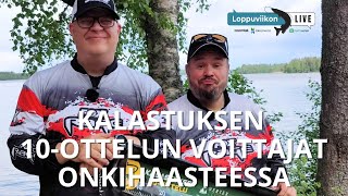 Loppuviikon LivE: Kalastuksen 10-ottelun voittajat onkihaasteessa