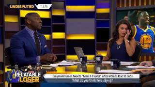 UNDISPUTED Skip and Shannon react to LeBron's World Series antics during Game 7 |