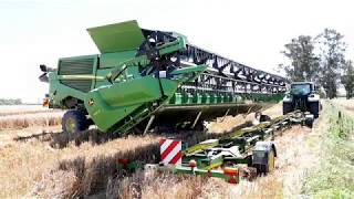 Xtreme testing - the new X9 Harvester in New Zealand