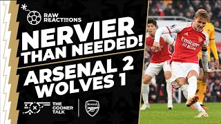 Nervier Than Needed! | Arsenal 2-1 Wolves Match Reaction & Highlights | Premier League