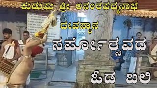 ವೈಶಿಷ್ಠ್ಯಪೂರ್ಣ ಸರ್ಪೋತ್ಸವದ ಓಡ ಬಲಿ ||Vaisisthyapurna sarpotsavada bali ||