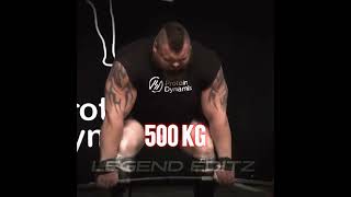 Eddie Hall 500 KG Deadlift #deadlift #eddiehall #fyp #500kg