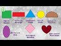 வடிவங்கள் shapes for kids 2dshapes u0026 3dshapes shapes in tamil and english learning for kids