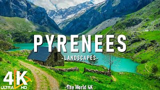 Pyrenees 4K, საფრანგეთი - აღმოაჩინეთ მთის უდაბნოების ბრწყინვალე სილამაზე დამამშვიდებელი მუსიკით