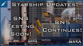 SpaceX Starship Updates! SN4 Testing Soon, SN5 Construction and Maybe SN6 Rings? TheSpaceXShow
