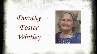 Dorothy Mae Whitley Memorial Service