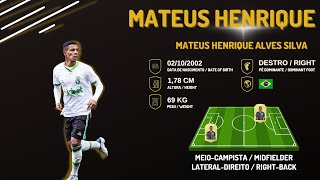Mateus Henrique - Meio-campista / Lateral-direito ● Melhores Momentos ● 2022