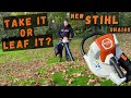 We TEST the BRAND NEW STIHL SHA140 Leaf Vacuum - Was it Worth it?