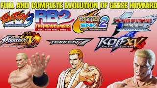 The FULL and COMPLETE Evolution Of Geese Howard From Fatal Fury/The King Of Fighters