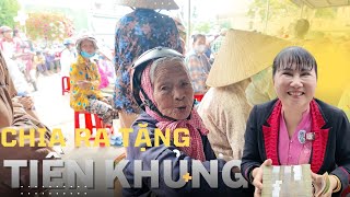 Cọc tiền khủng xếp tặng dòng người ở “làng người mù”