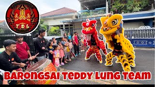 CNY 2025 RUMAH CELLO KEDATANGAN BARONGSAI TEDDY LUNG TEAM LION DANCE INDONESIA #imlek2575