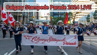 Calgary Stampede Parade 2024 LIVE #calgary #stampede