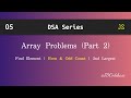 Array Problems (Part 2) in JavaScript | DSA Explained with Example | JDCodebase
