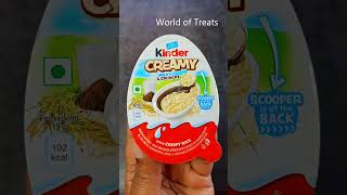 Kinder joy creamy shorts kinder creamy shorts