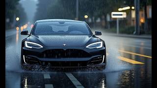 Tesla FSD V12.5 - AMAZING drive in CRAZY RAIN