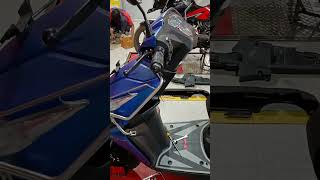 Honda Dio bs6 blue colour accessories fitting #honda #hondadio #hondadiobs6 #dio #diobs6