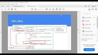 0478 IGCSE video tutorial Class 3 (Part 3 Python String Fun. + Pseudo Code Min, Max) - Python tutor