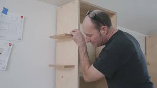 How to scribe kitchen cabinets like a professional: Kerf Design