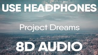 Marshmello, Roddy Ricch – Project Dreams (8D AUDIO)