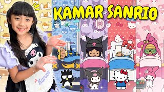 SAMANTHA DEKOR KAMAR PAPA MAMA AUDREY SERBA SANRIO VIRAL KUROMI MY MELODY DI TOCA BOCA LIFE WORLD !!