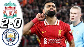 Liverpool vs Manchester City 2-0- All Goals & Highlights -2024