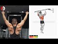 how to build back v taper and get a wide lats workout beastgymworkout backexercise