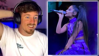 Reacting to Ariana Grande - breathin (Live from the Sweetener World Tour)