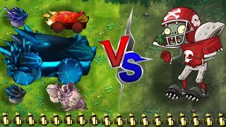 Pvz Fusion 1 Hero Plant vs Unlimited 1000 zombies fire / Who will win? Ep 14