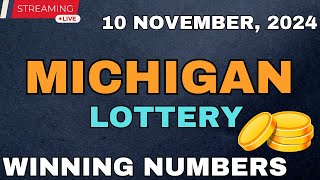 Michigan Midday Lottery Results For - 10 Nov, 2024 - Daily 3 - Daily 4 -   Powerball - Mega Million