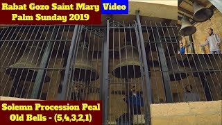 Purċissjoni Solenni (Antiki - 2019 - 5,4,3,2,1) - Rabat G Santa Maria - Ħadd il-Palm - 5 Qniepen 23